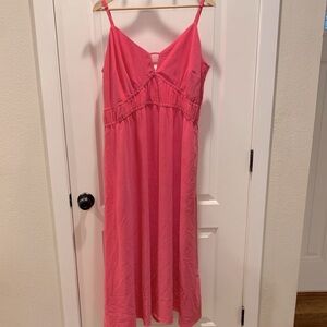 A new day dress with adjustable spaghetti straps